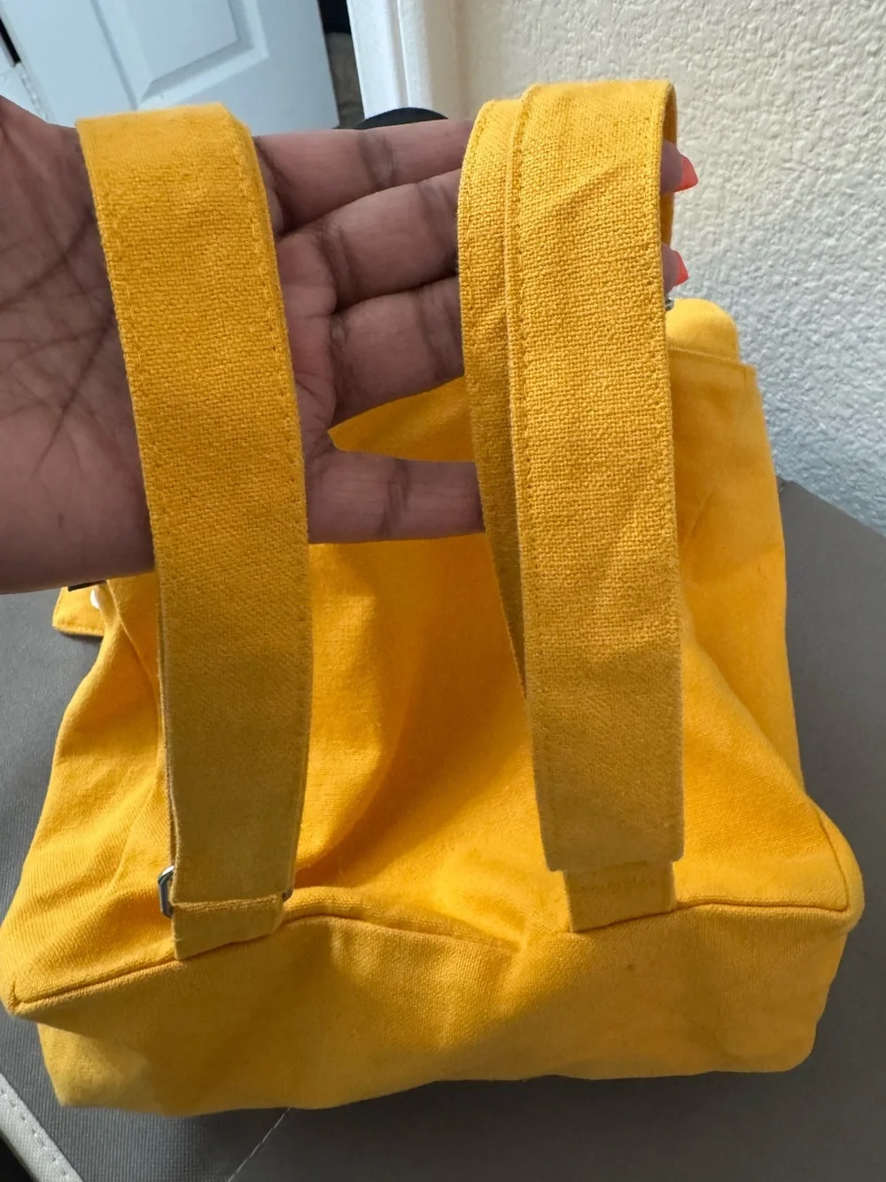 Kids Coq en Pâte x Mibo Organic Cotton Backpack - Yellow Iberian Lynx